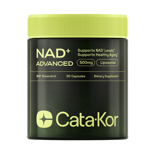 Cata-Kor NAD+ Advanced – NAD Supplement with Resveratrol-60 Capsules